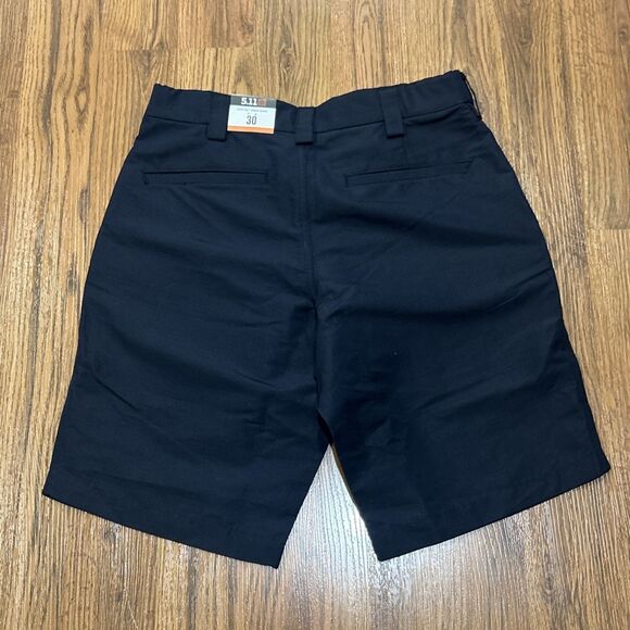 5.11 Tactical Shorts Men's 30 Fast-Tac Urban 73342 Dark Navy Blue Pockets New - Picture 8 of 8